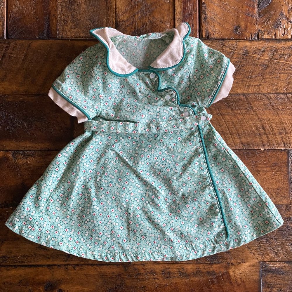 AMERICAN GIRL Kit Kittredge Birthday Wrap Dress - Excellent!